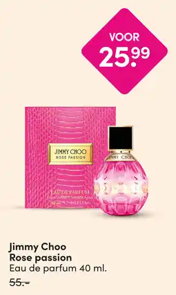 DA Jimmy Choo Rose passion aanbieding