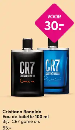 DA Cristiano Ronaldo Eau de toilette 100 ml aanbieding