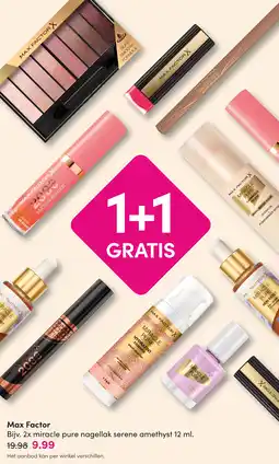 DA Max Factor aanbieding