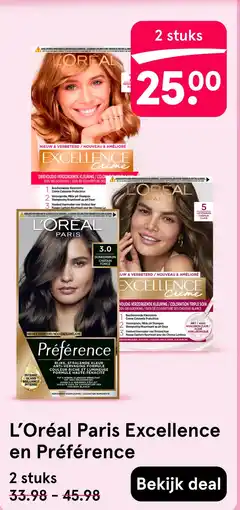 Etos L'Oréal Paris Excellence en Préférence aanbieding