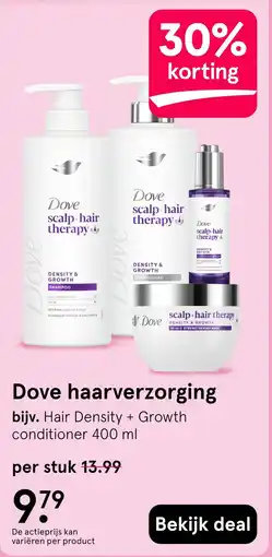 Etos Dove haarverzorging aanbieding