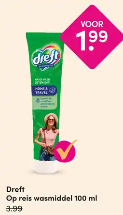 DA Dreft Op reis wasmiddel aanbieding