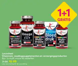 DA Lucovitaal Vitaminen, voedingssupplementen en verzorgingsproducten aanbieding