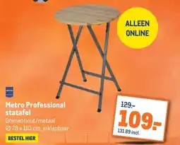 Makro Metro Professional statafel aanbieding