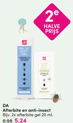 DA DA Afterbite en anti-insect aanbieding