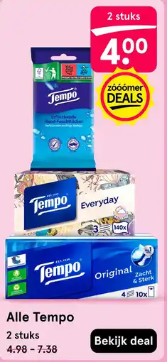 Etos Alle Tempo aanbieding