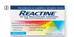 DA tabletten reactine aanbieding