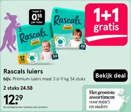 Etos Rascals luiers aanbieding
