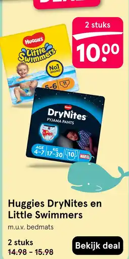 Etos Huggies DryNites en Little Swimmers aanbieding