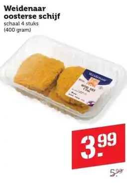 Coop Weidenaar oosterse schijf aanbieding