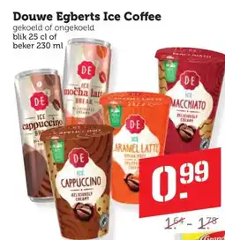 Coop Douwe Egberts Ice Coffeegekoeld aanbieding