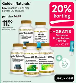 Etos Golden Naturals aanbieding