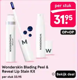 Etos Wonderskin Blading Peel & Reveal Lip Stain Kit aanbieding
