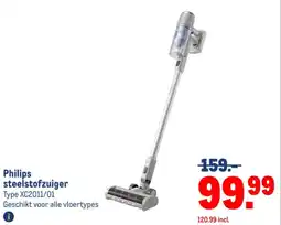 Makro Philips steelstofzuiger aanbieding