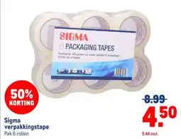 Makro Sigma verpakkingstape aanbieding
