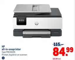 Makro HP all in oneprinter aanbieding
