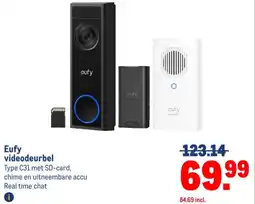 Makro Eufy videodeurbel aanbieding
