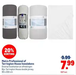 Makro Metro professional of tarrington house hoeslakens aanbieding