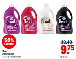 Makro Fleuril wasmiddel aanbieding