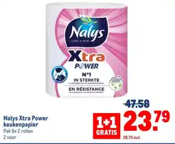 Makro Nalys Xtra Power keukenpapier aanbieding