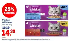 Makro Whiskas kattenvoer aanbieding