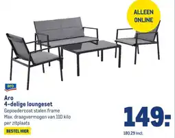 Makro Aro 4-delige loungeset aanbieding