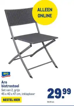 Makro Aro bistrostoel aanbieding