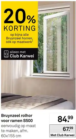 Karwei Bruynzeel rolhor voor ramen S500 aanbieding