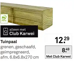 Karwei Tuinpaal aanbieding