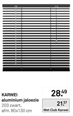 Karwei KARWEI aluminium jaloezie aanbieding