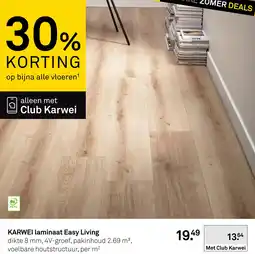 Karwei KARWEI laminaat Easy Living aanbieding