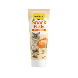 Zooplus Voordeelpakket: 3x75g GimCat High Protein Snackpasta Kip & Kattenkruid Katten snacks aanbieding