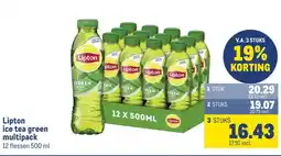 Makro Lipton ice tea green multipack aanbieding