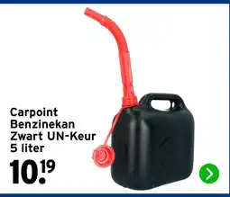 GAMMA Carpoint Benzinekan Zwart UN-Keur aanbieding