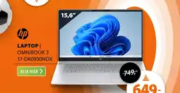Expert HP OmniBook 3 Laptop 17-dk0930ndx aanbieding