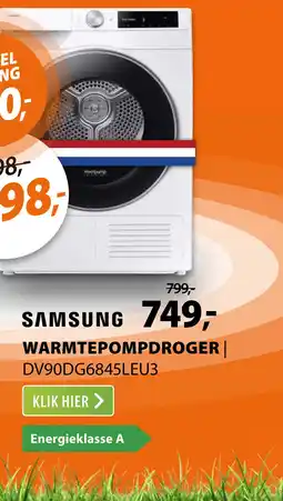 Expert Samsung DV90DG6845LEU3 aanbieding