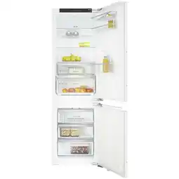 MediaMarkt Miele Kdn 7714 E - Inbouw Koel-vriescombinatie Nofrost Nishoogte 178 Cm Wit aanbieding