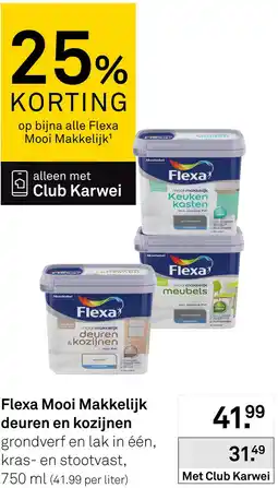 Karwei Flexa Mooi Makkelijk deuren en kozijnen aanbieding
