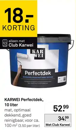 Karwei KARWEI Perfectdek aanbieding