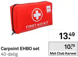 Karwei Carpoint EHBO set aanbieding