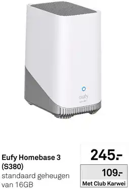 Karwei Eufy Homebase 3 S380 aanbieding