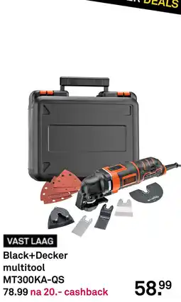 Karwei Black+Decker multitool MT300KA-QS aanbieding
