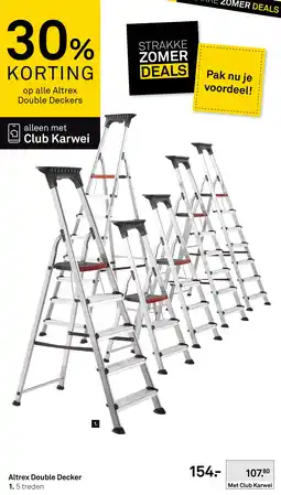 Karwei Altrex Double Decker aanbieding