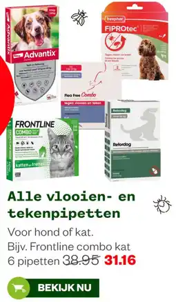 Welkoop Alle vlooien en tekenpipetten aanbieding