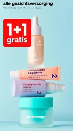 HEMA Alle gezichtsverzorging aanbieding