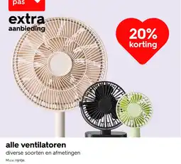 HEMA Alle ventilatoren aanbieding