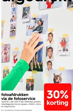HEMA Fotoafdrukken via de fotoservice aanbieding