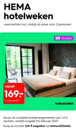 HEMA Hema hotelweken aanbieding