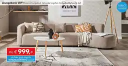 Woonsquare Loungebank Cliff aanbieding