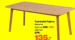 Kwantum Tuintafel Fabro aanbieding